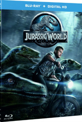 Jurassic World on Blu-Ray DVD